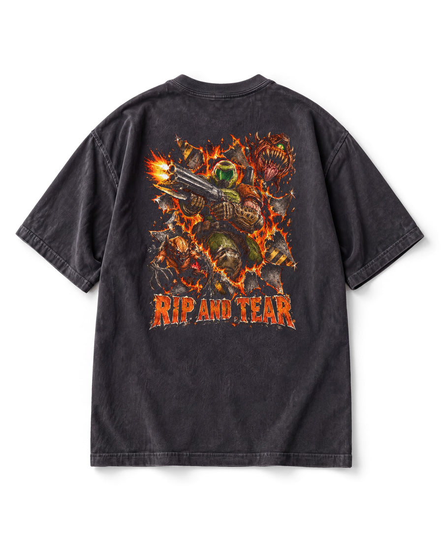 Rip and Tear — Doom Slayer Vintage Tee