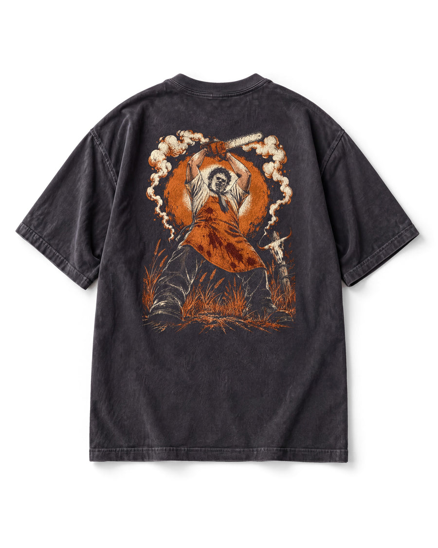 The Saw Is Family — Leatherface Vintage Tee