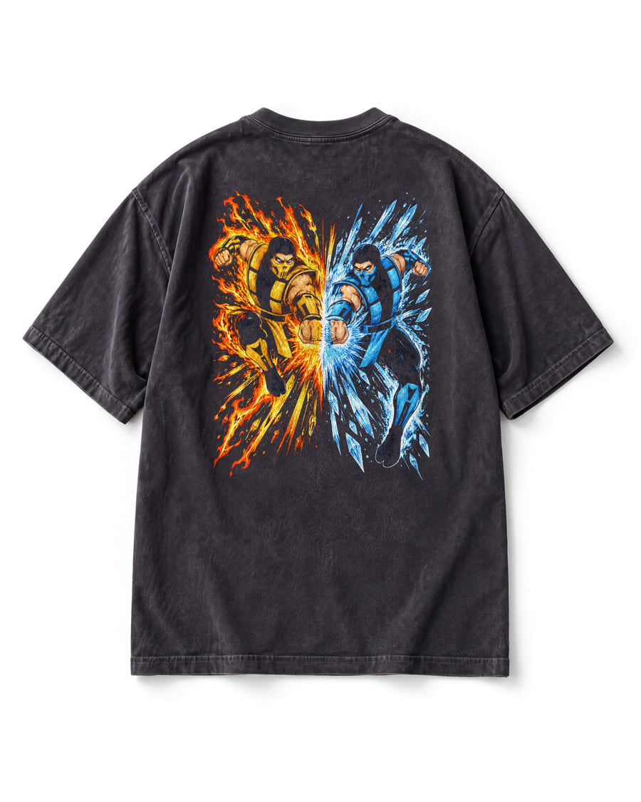 Fire and Ice — Scorpion vs Sub-Zero Vintage Tee